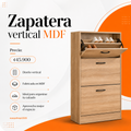 Zapatera vertical MDF