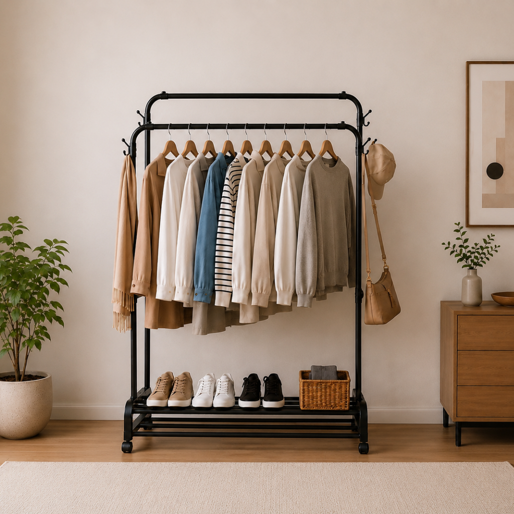 ORGANIZADOR TIPO CLOSET Y PERCHERO