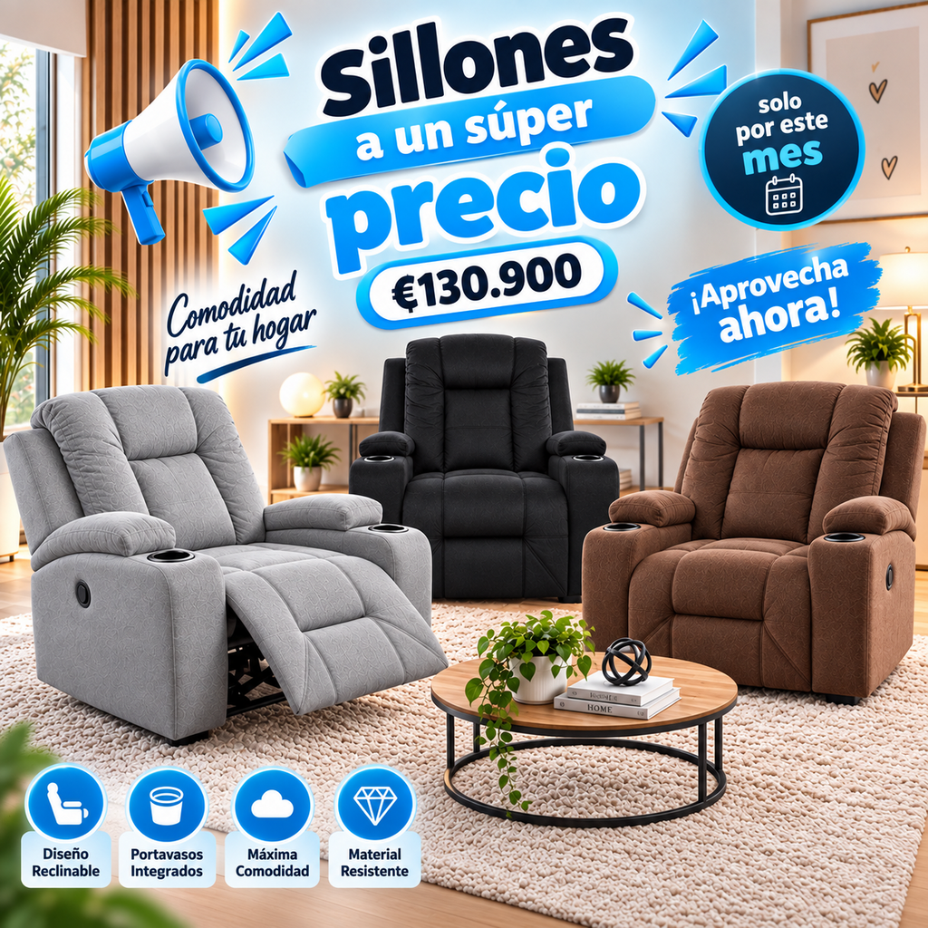Sillones reclinables