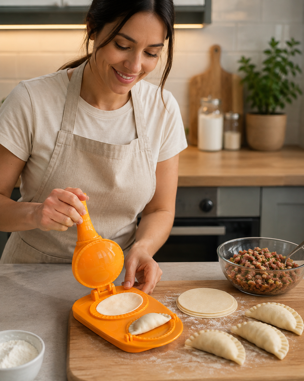 MAQUINA PARA DUMPLINGS MANUAL