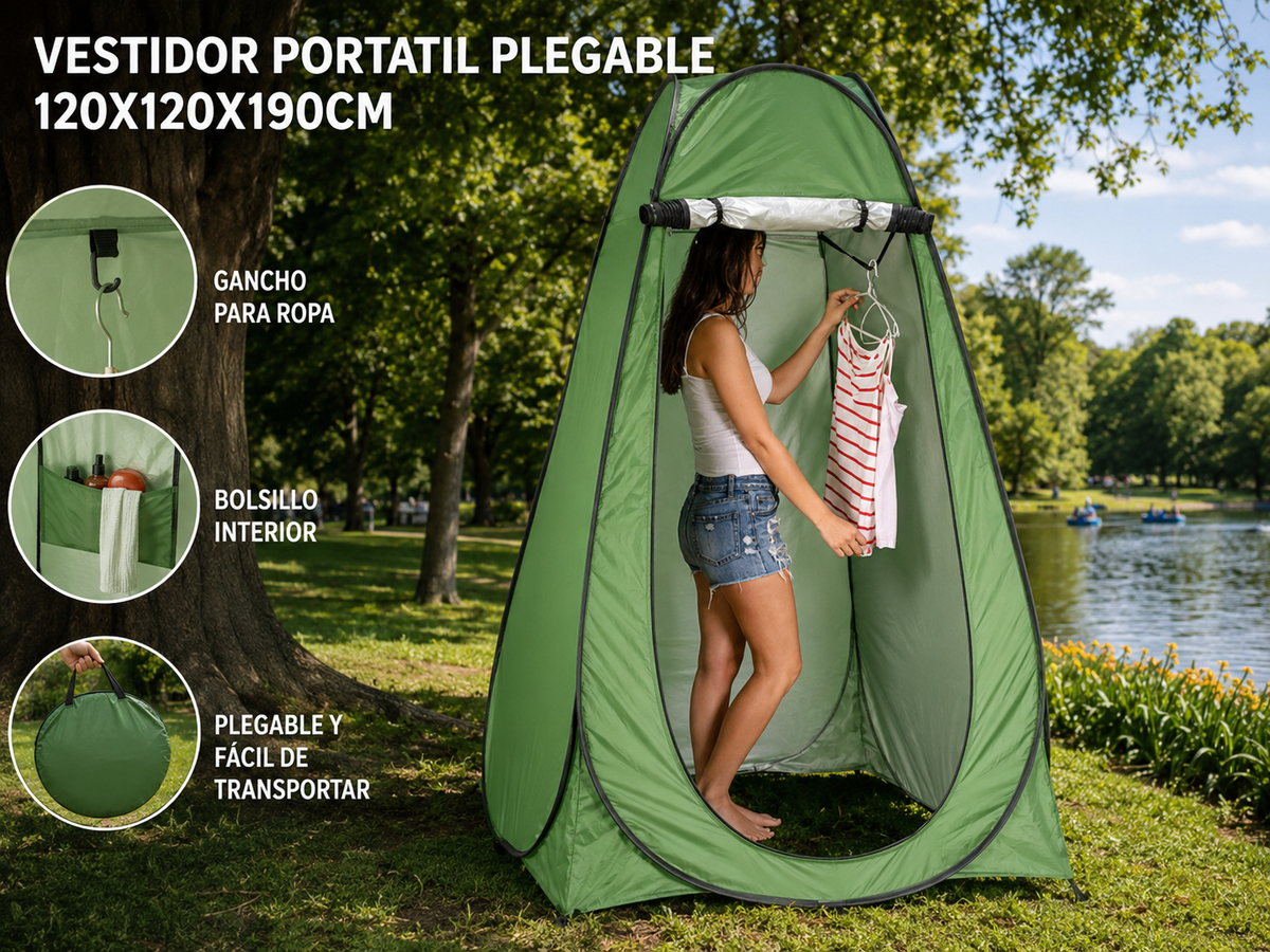 VESTIDORES PORTATIL PEGABLE