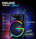 PARLANTE CON DOS MICROFONO 57CM
