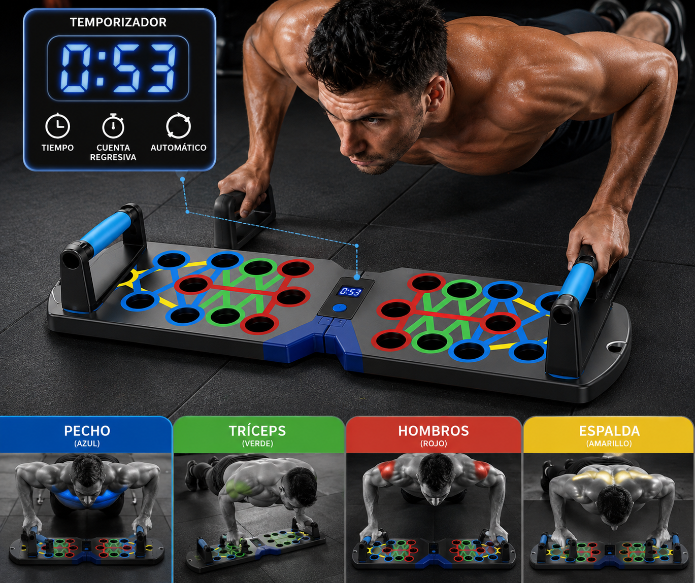 TABLA DE PUSH-UP CON TEMPORIZADOR