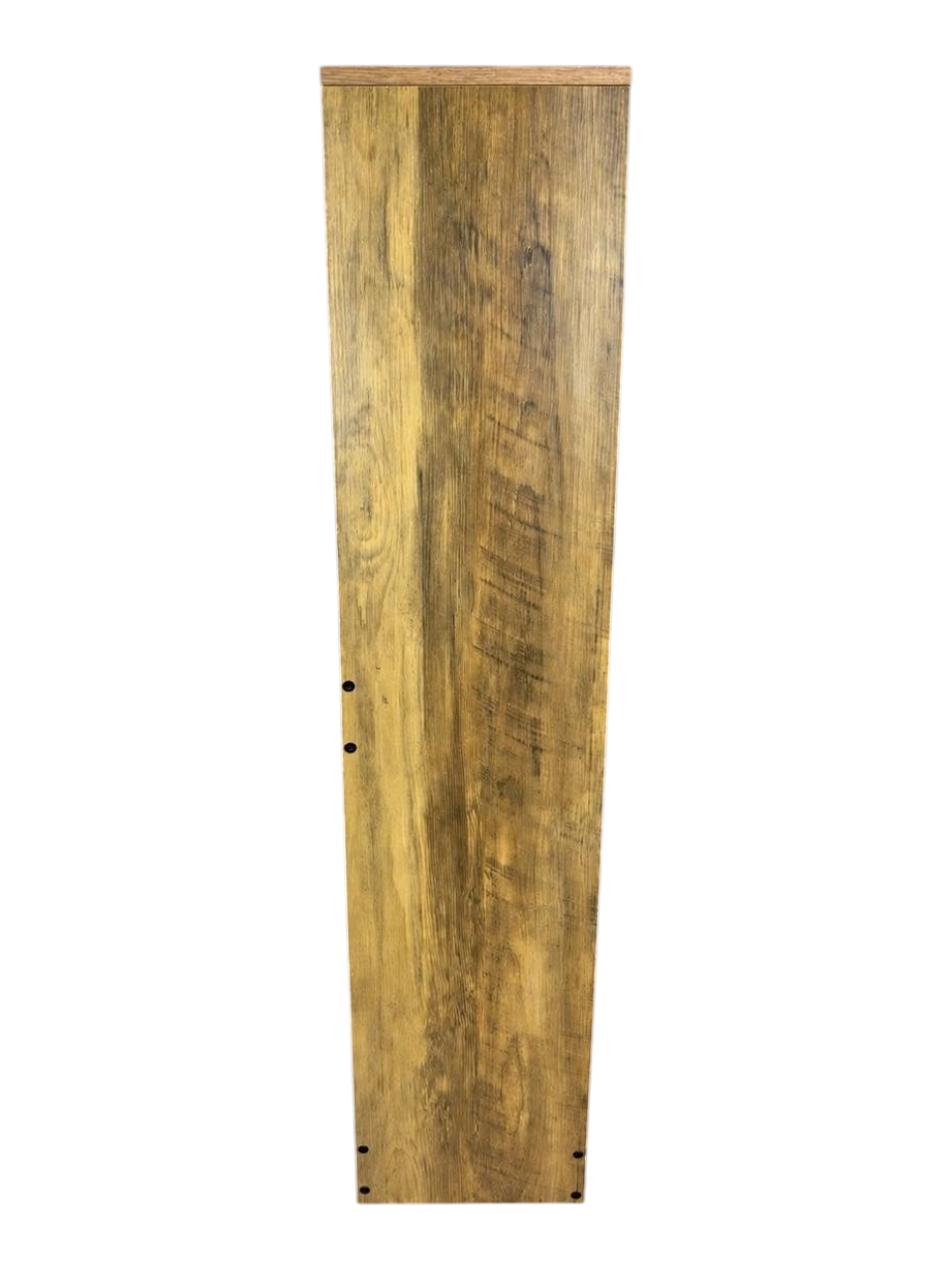 Zapatera vertical EASY STORE de MDF con acabado en madera rústica y diseño compacto para organizar calzado
