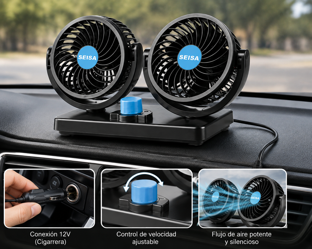Abanico para carro SQ-x312
