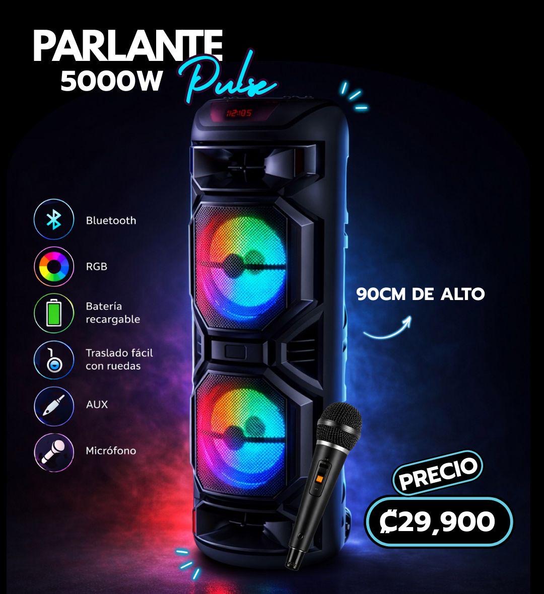 PARLANTE PULSE 90CM 5000W