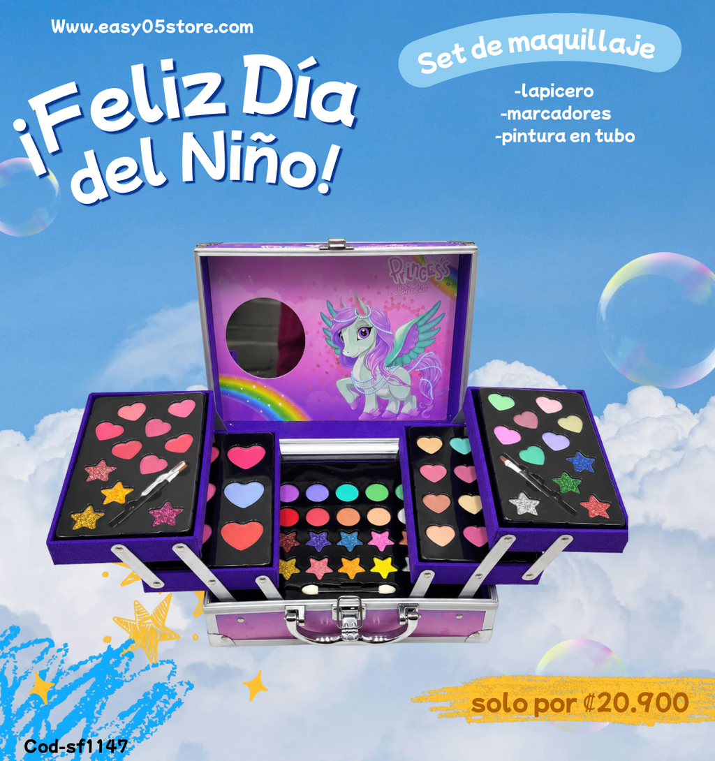 SET DE MAQUILLAJE INFANTIL