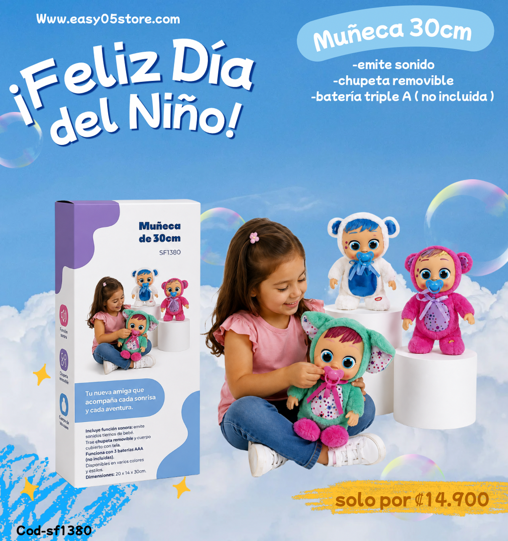 MUÑECA 30cm