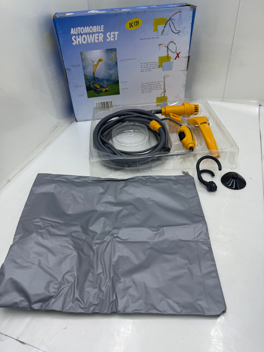 KIT DE MANGERA TIPO DUCHA PORTATIL 12V