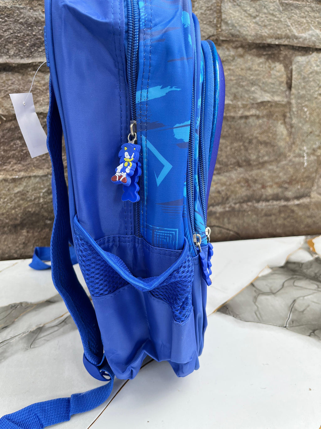 TRIO ESCOLAR MOCHILA CON LUCES SONIC