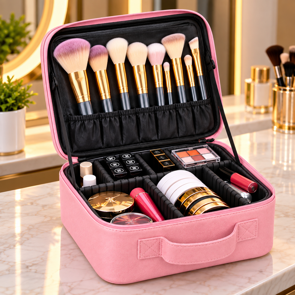 COSMETIQUERA CON ESPEJO