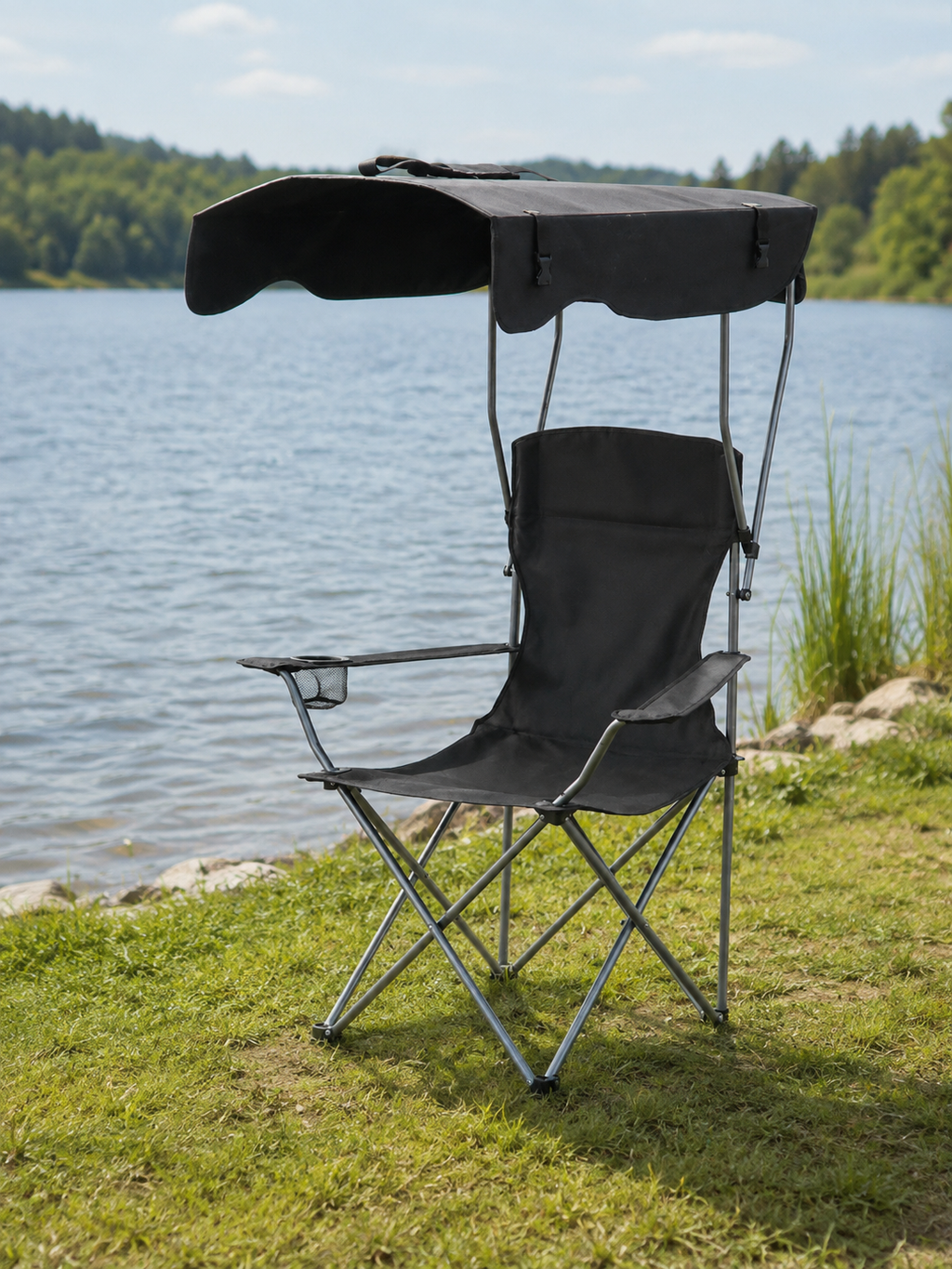 SILLA PEGABLE CON TOLDO