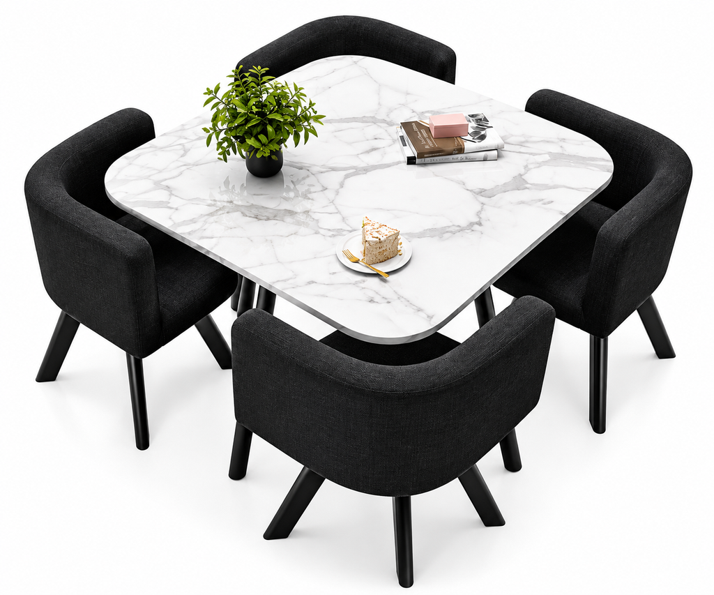 COMEDOR DELUX DE 4 SILLAS