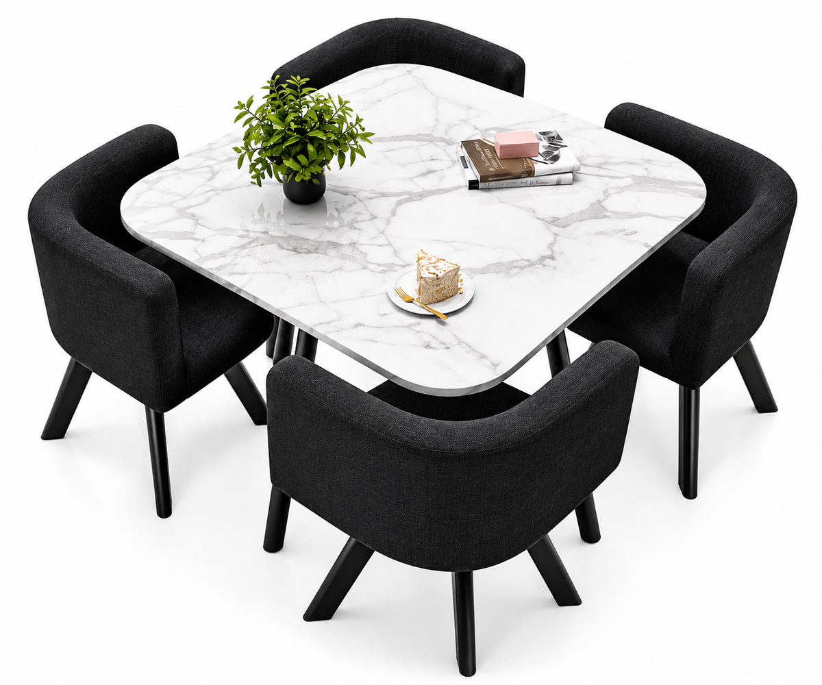COMEDOR DELUX DE 4 SILLAS