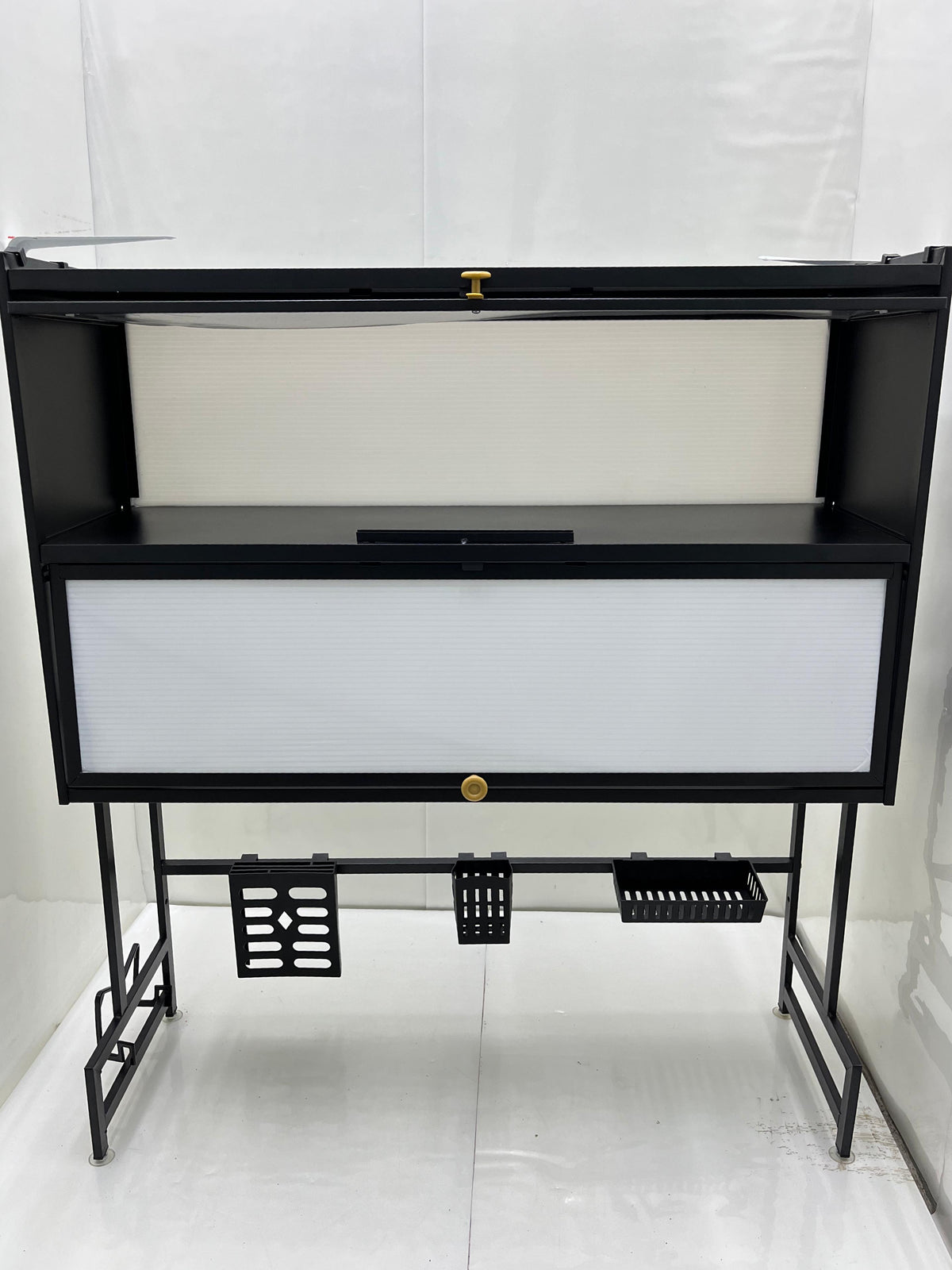 ORGANIZADOR PARA PLATOS CON TAPA ACRILICA