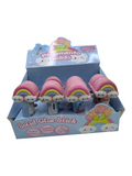 Goma en barra EASY STORE con diseño de arcoíris y nubes, pegamento escolar divertido en caja expositora de 16 piezas