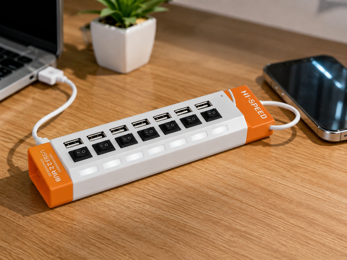 ADAPTADOR USB HUB 7