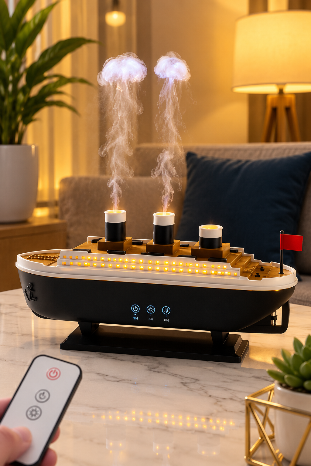 DIFUSOR ULTRASONICO ESTILO BARCO