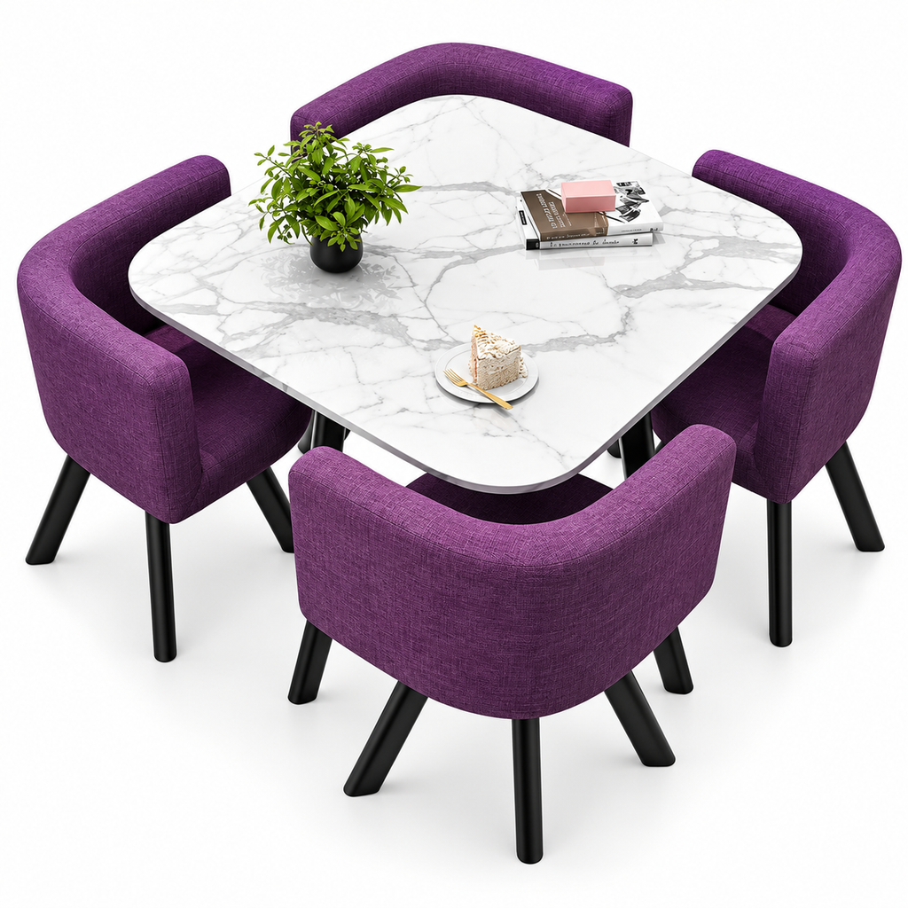 COMEDOR DELUX DE 4 SILLAS