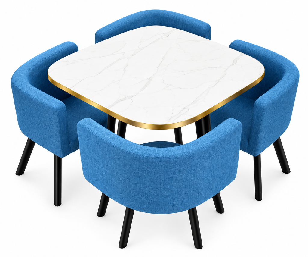 COMEDOR DELUX DE 4 SILLAS
