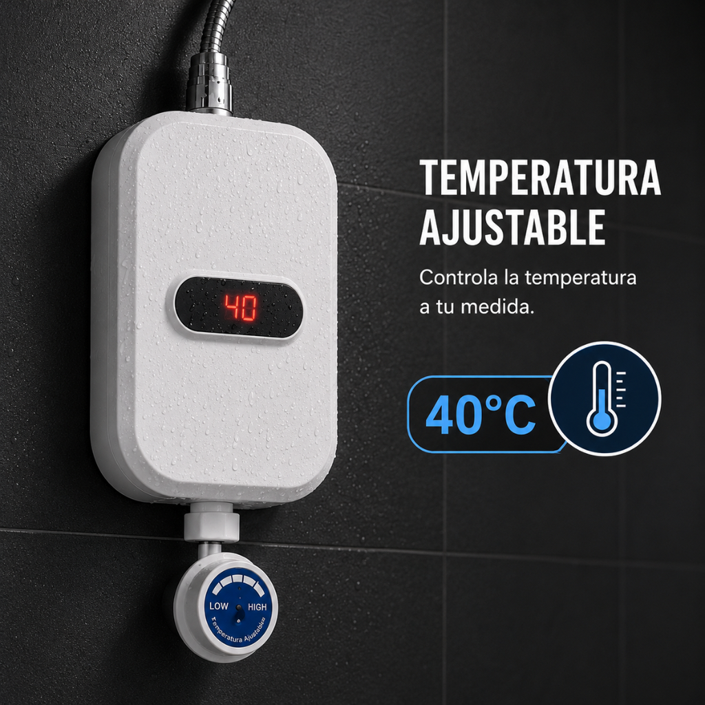 DUCHA ELECTRICA 110V CON CALENTADOR