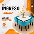 Juego de comedores