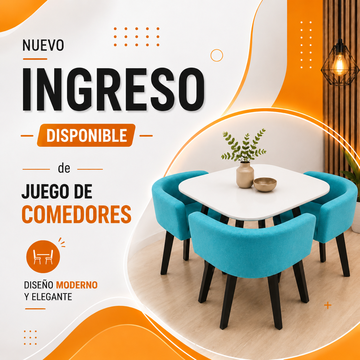 Juego de comedores