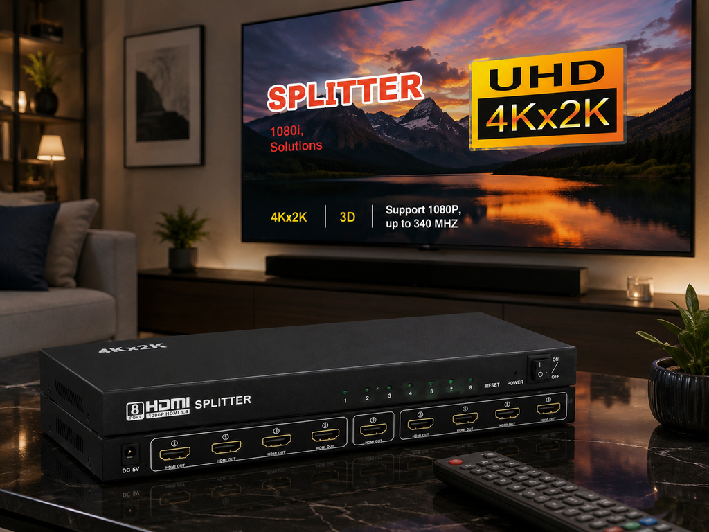 SPLITTER HDMI 1X8