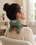 MASAJEADOR DE CUELLO Y ESPALDA CON CALOR AJUSTABLE N7