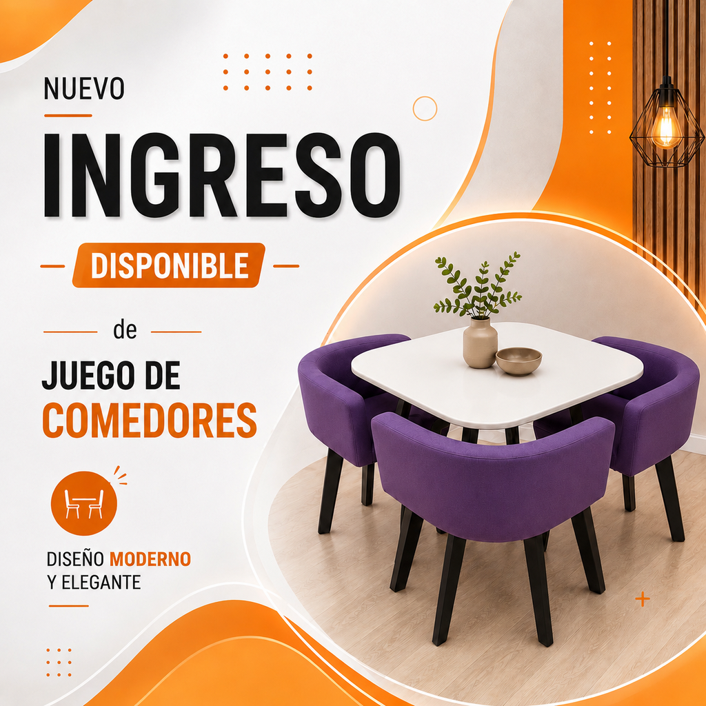 Juego de comedores