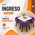 Juego de comedores