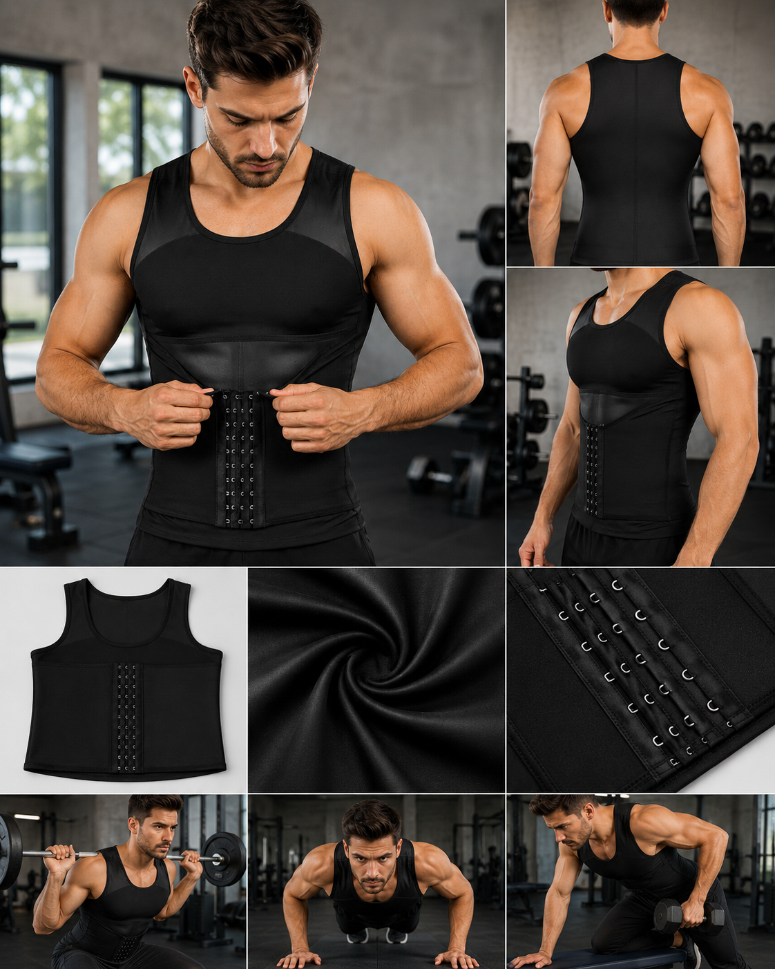 FAJA TIPO CAMISETA  PARA HOMBRE