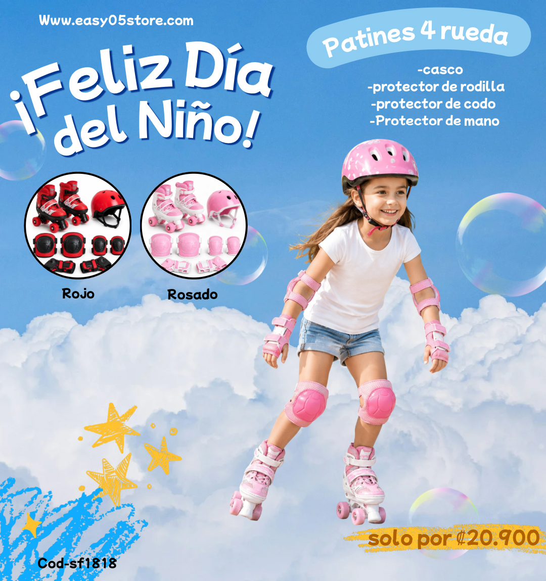 PATINES DE 4 RUEDA