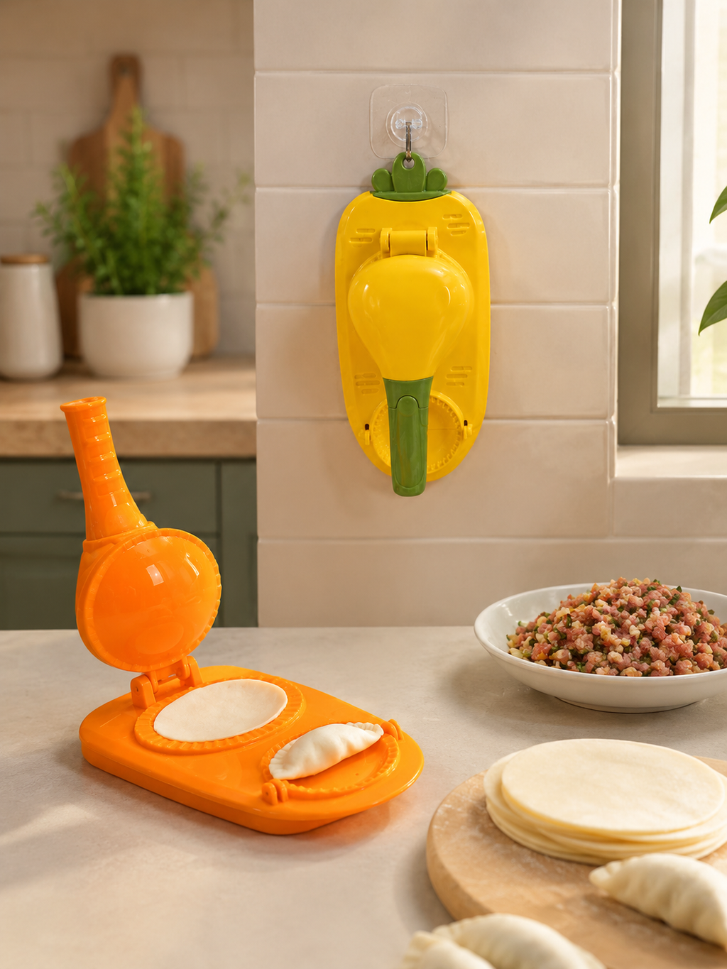 MAQUINA PARA DUMPLINGS MANUAL