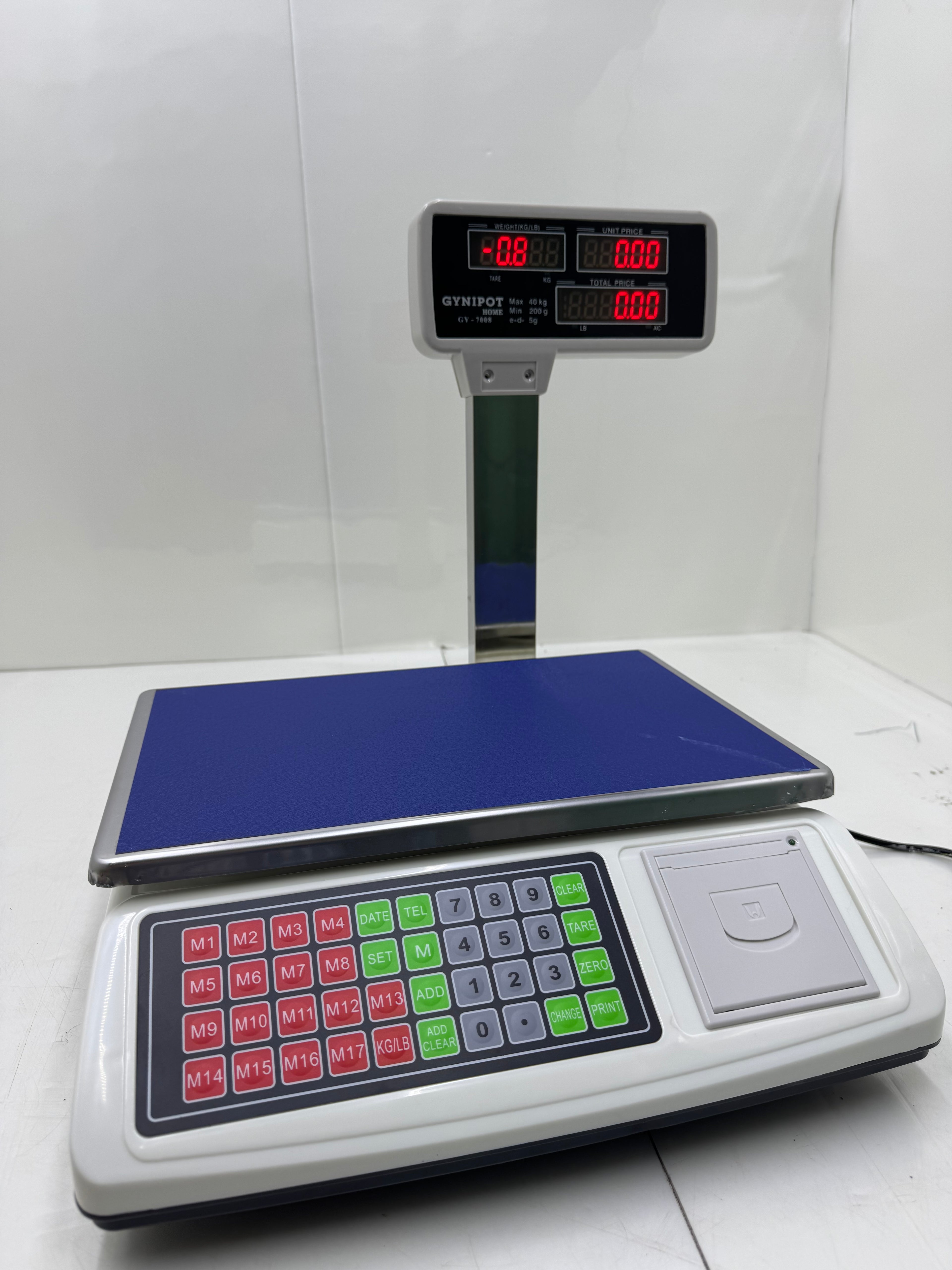 BALANZA ELECTRONICA CON IMPRESORA