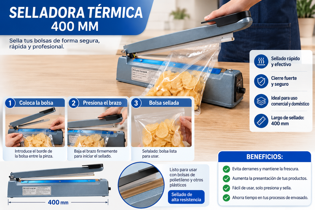 SELLADOR DE BOLSAS FS-400