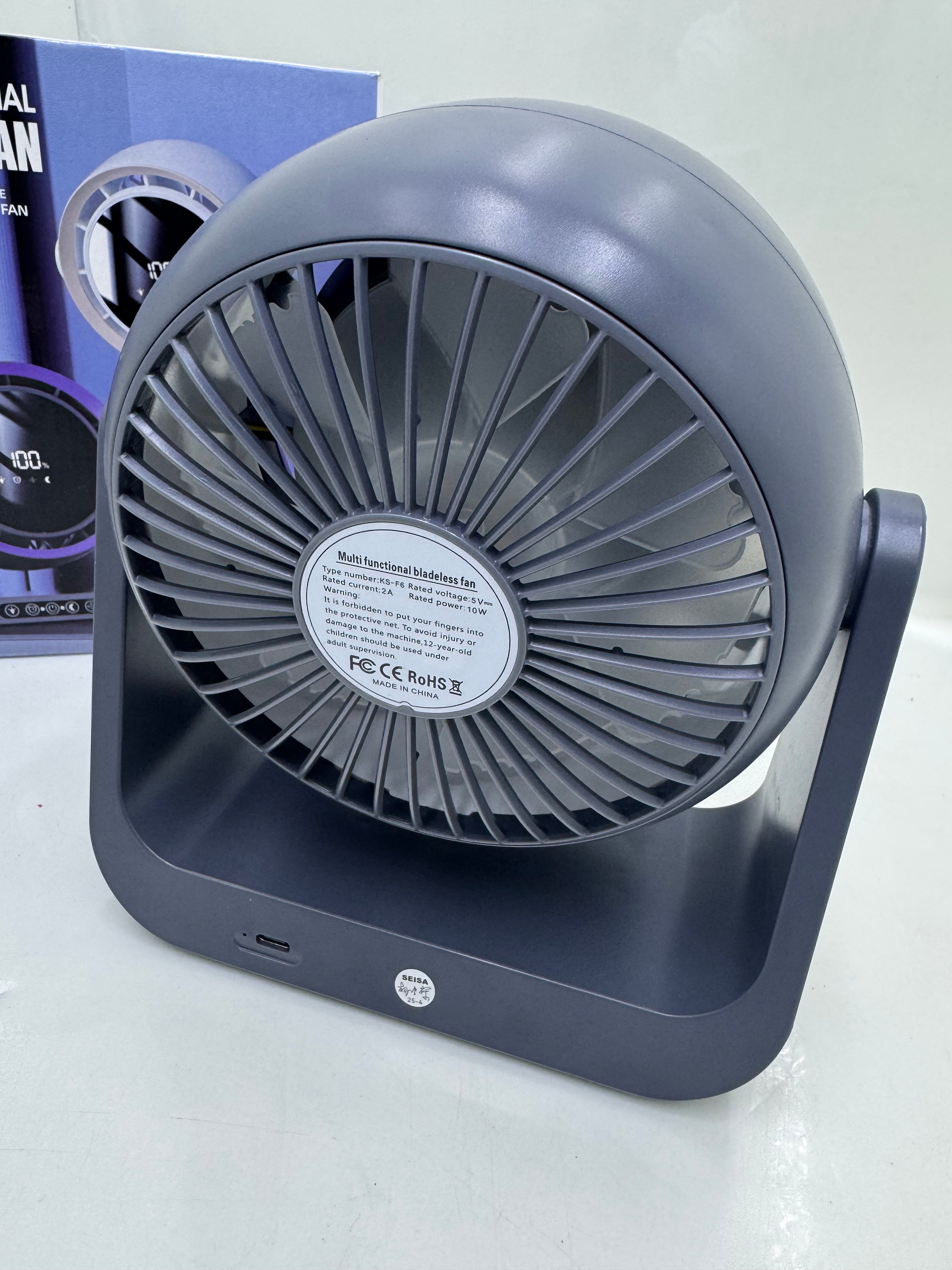 ABANICO RECARGABLE KS-F6