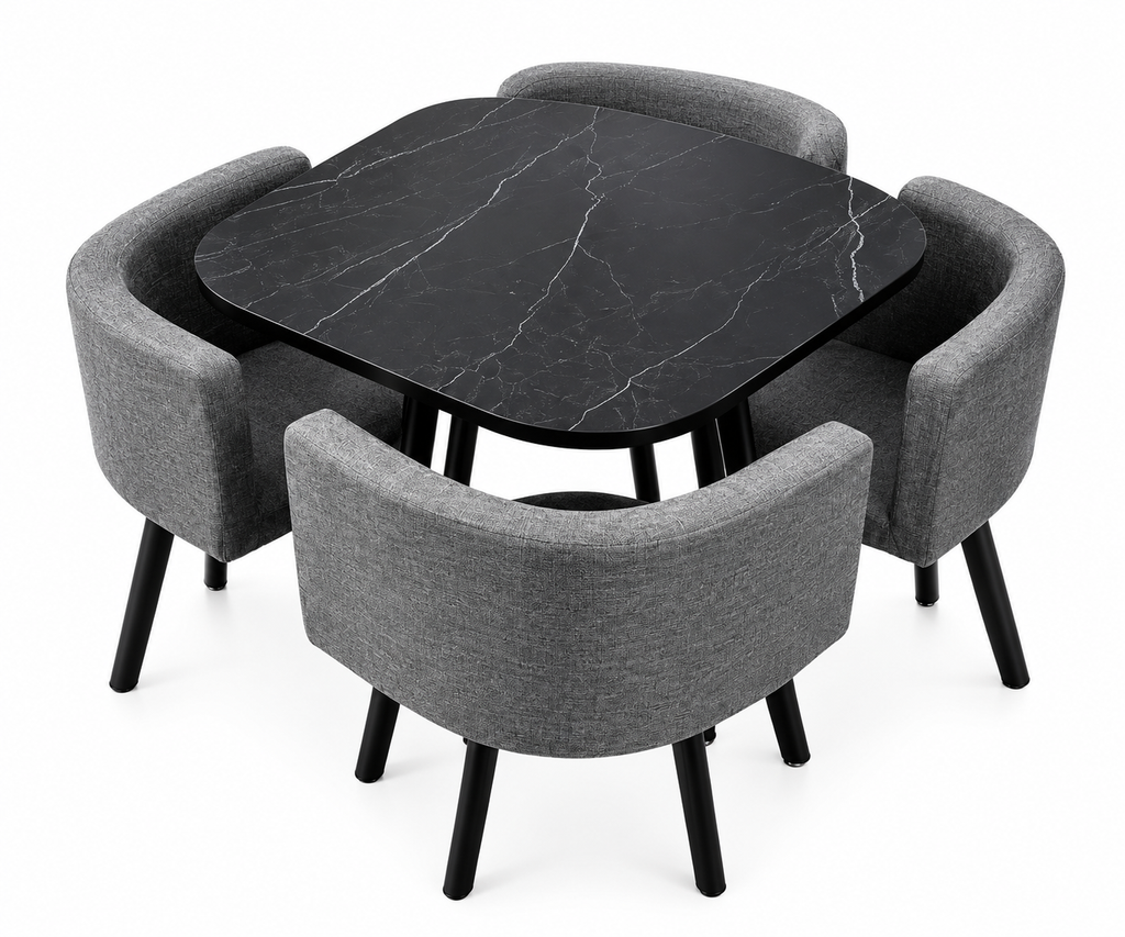 COMEDOR DELUX DE 4 SILLAS
