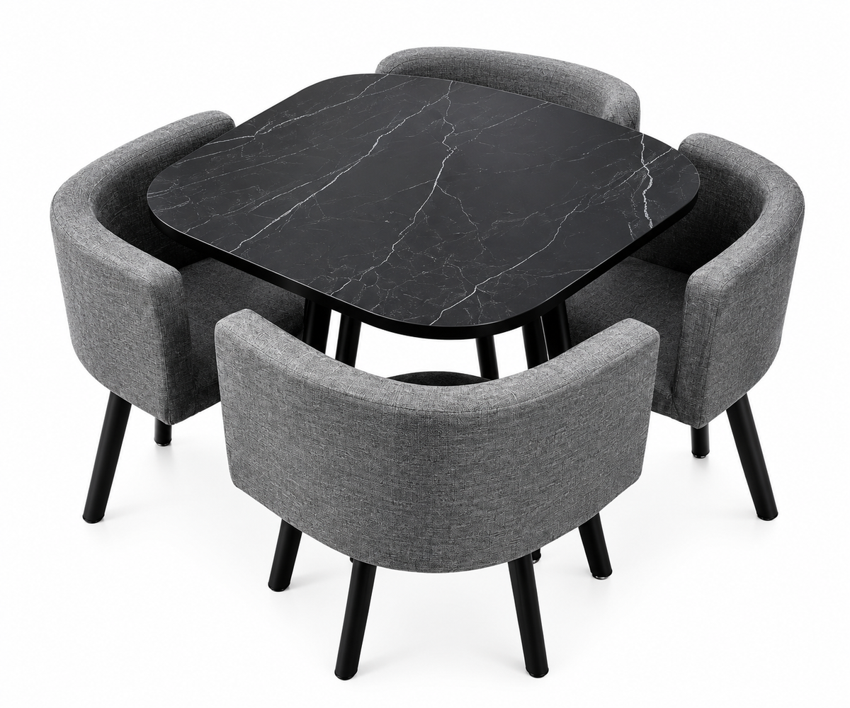 COMEDOR DELUX DE 4 SILLAS