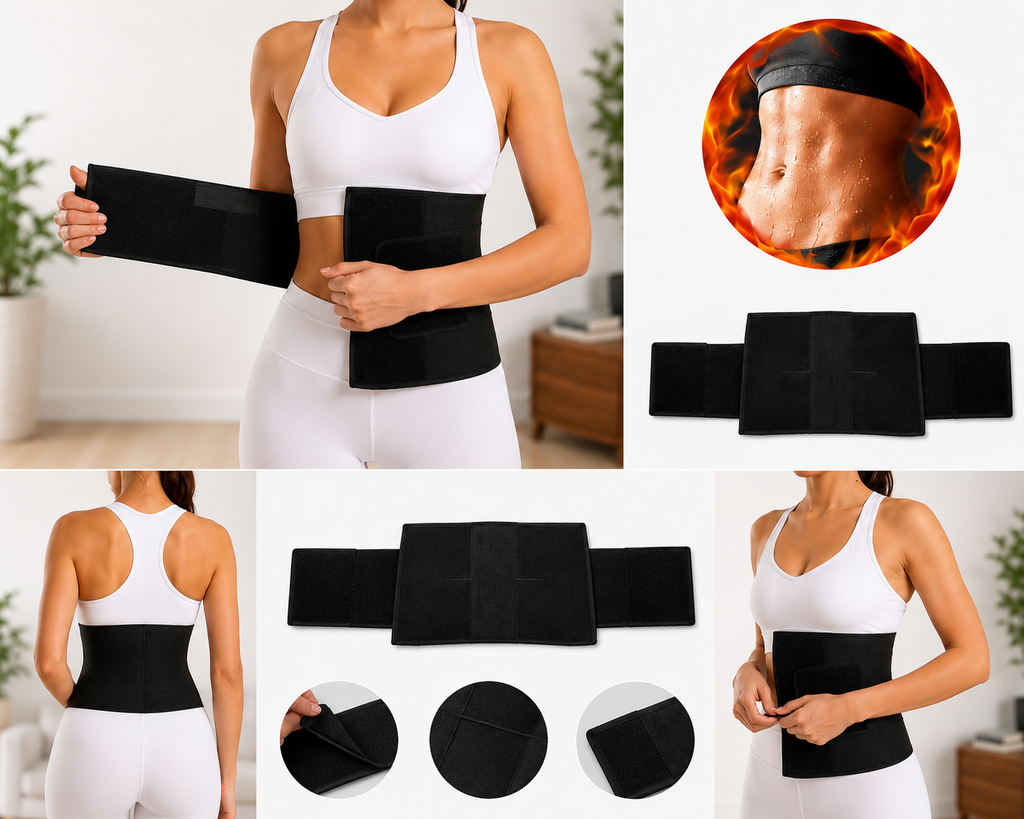 FAJA DE ENTRENAMIENTO PARA CINTURA Y POSTURA DAMA