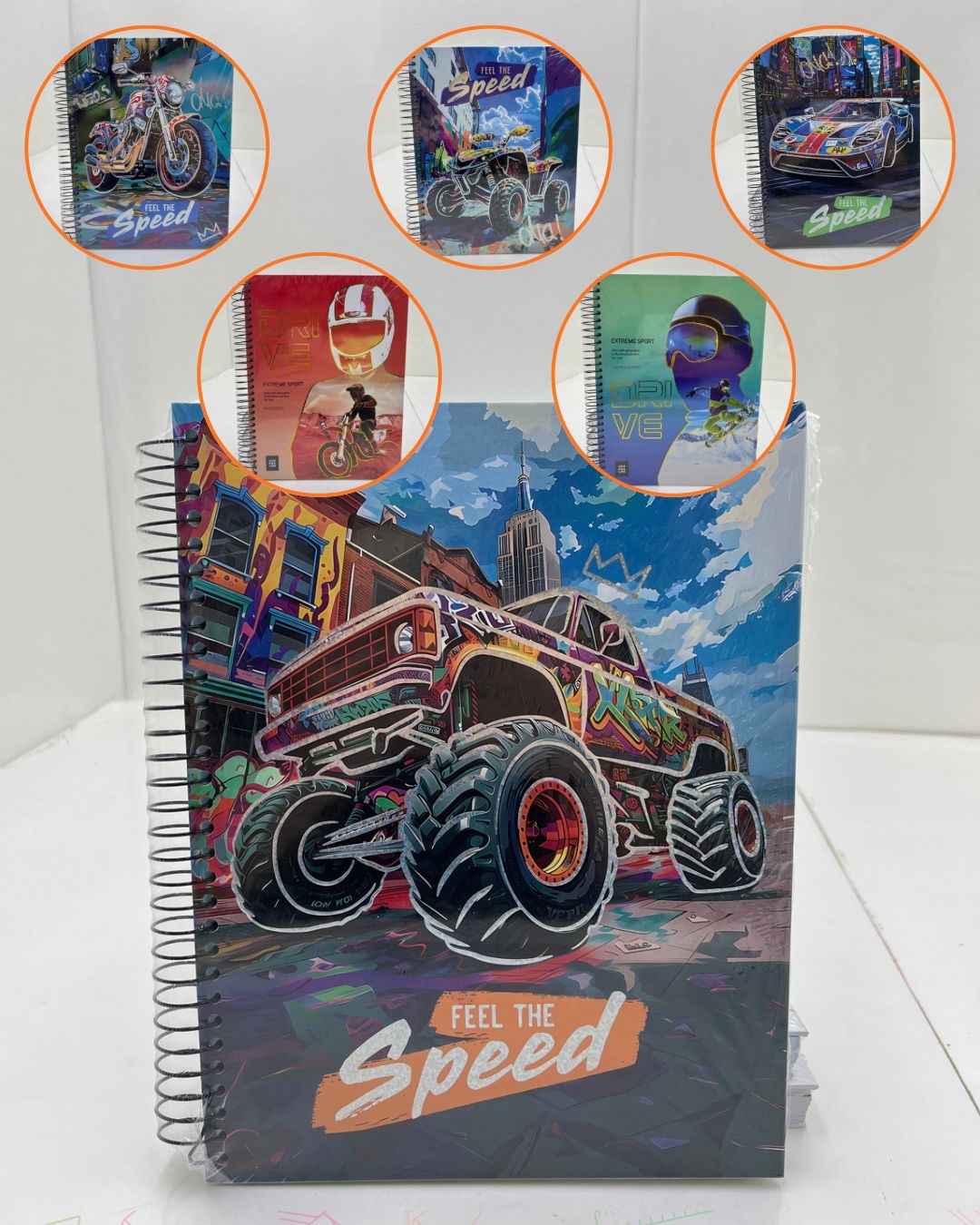 CUADERNO DE RESORTE 200H 400PAG 203267