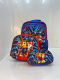 MOCHILA+CARTUCHERA+LONCHERA PERSONAJE 16