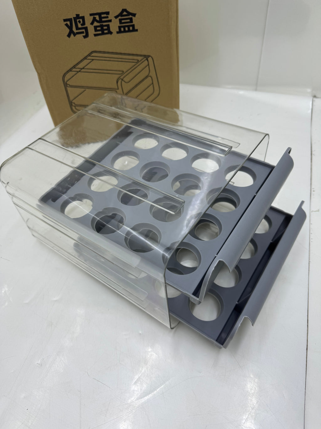 ORGANIZADOR DE HUEVO 2 GAVETA