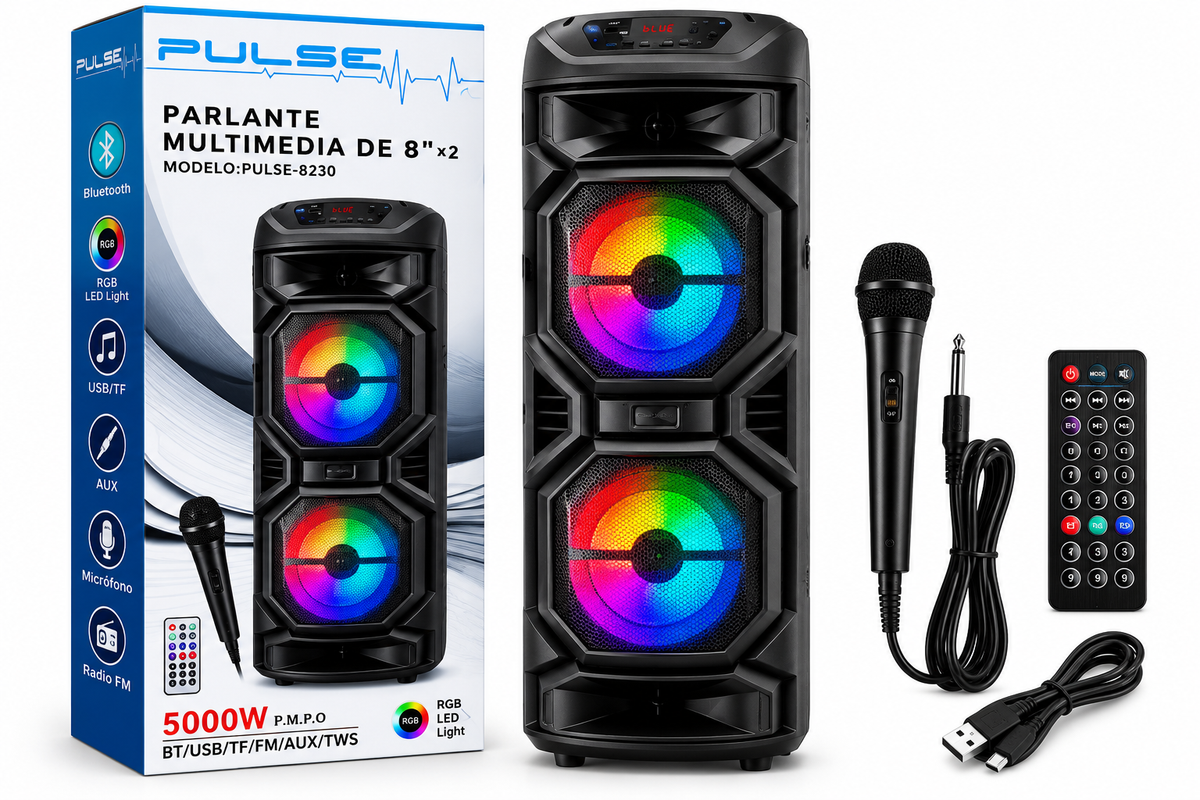 PARLANTE PULSE 90CM 5000W