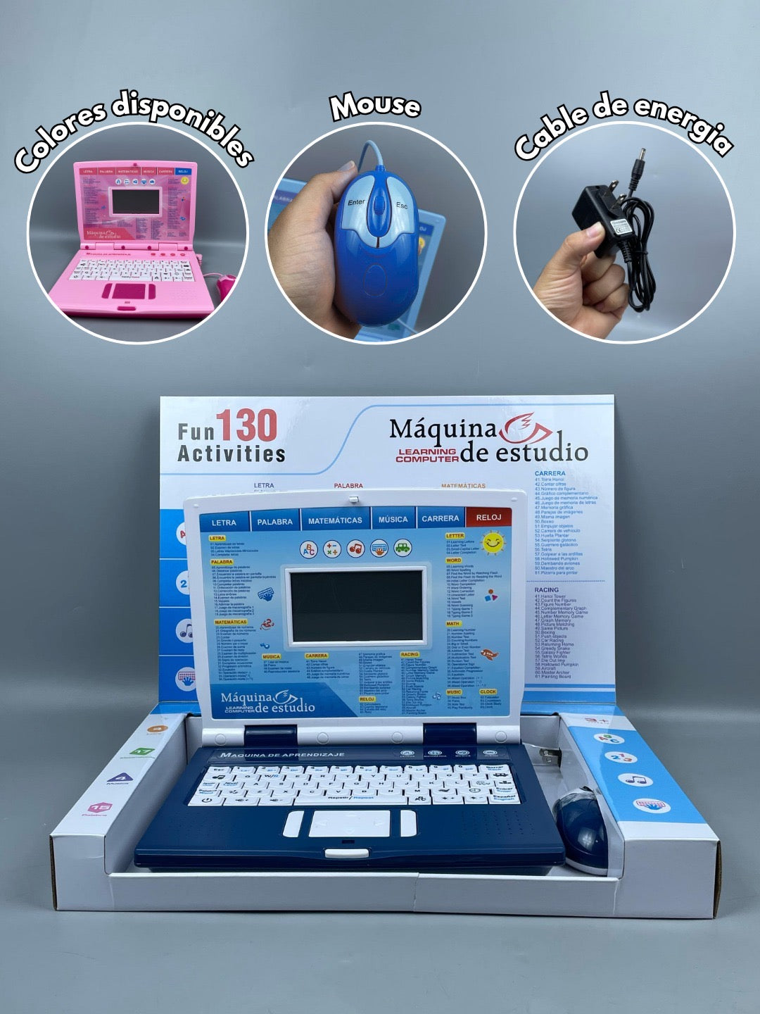 LAPTOP BILINGUE PARA NIÑOS