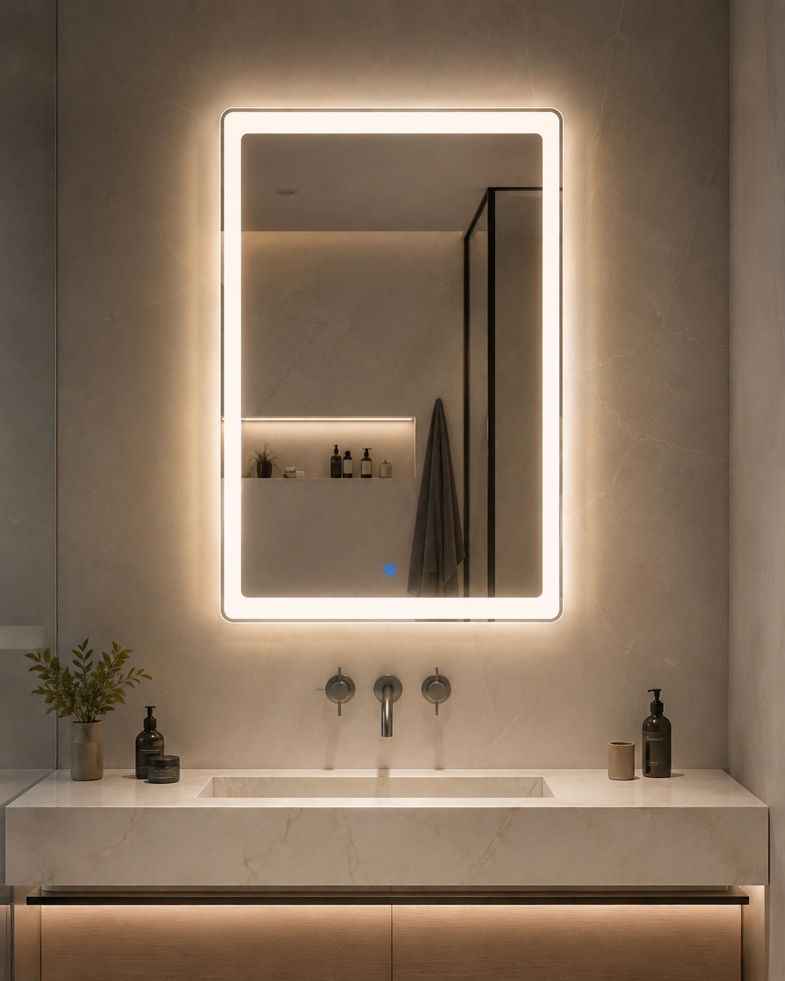 ESPEJO LED CUADRADO