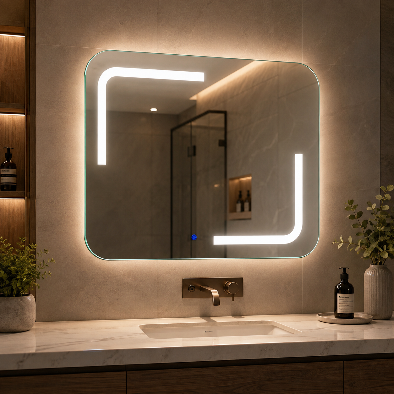 ESPEJO LED RECTANGULAR