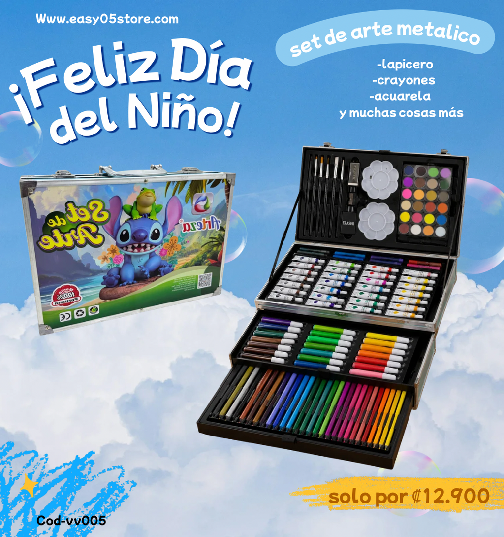 Set de arte metálico