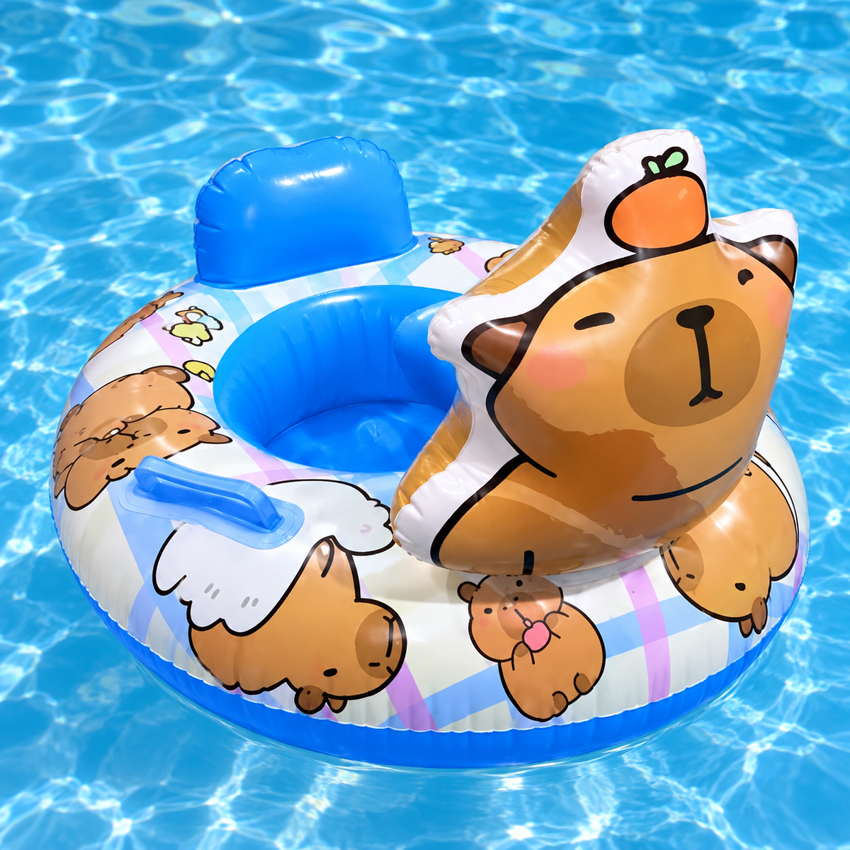 FLOTADOR INFLABLE DE PICINA CAPIBARA