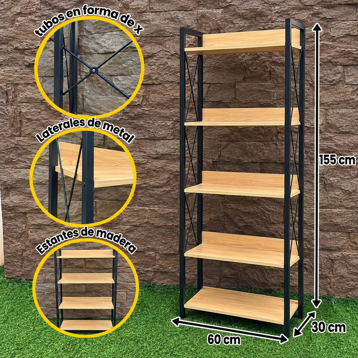 ESTANTERÍA MULTIFUNCIONAL